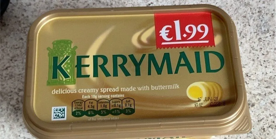 Butter from buttermilk