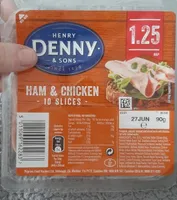Denny Ham and Chicken 10 Slices
