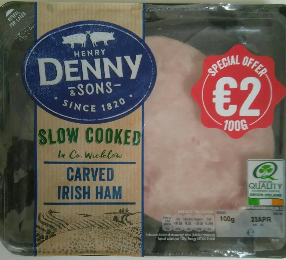 Slow Cooked Carved Ham