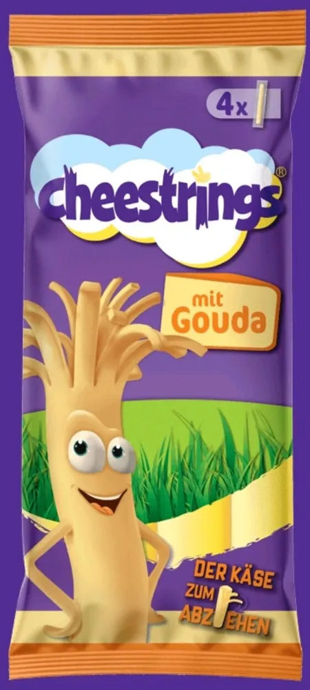 Cheestrings mit Gouda