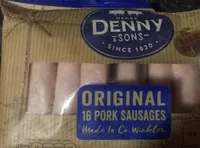Original pork sausages