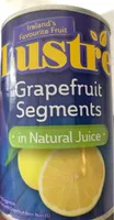 Grapefruit segments in natural juice