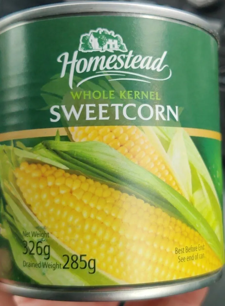 Whole Kernel Sweetcorn
