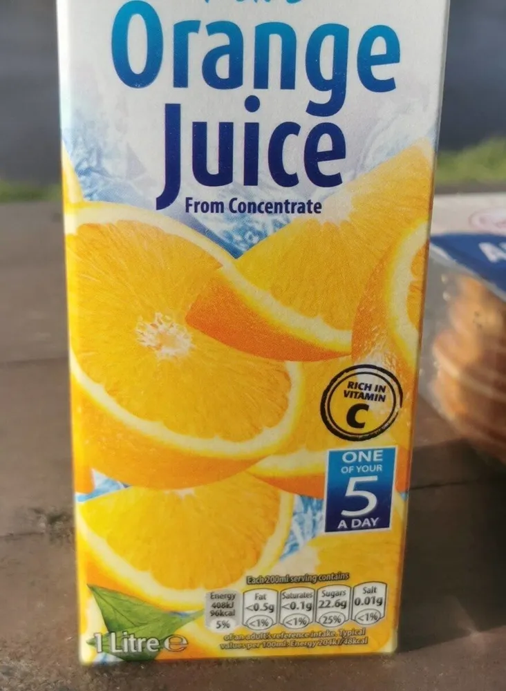 Pure orange juice