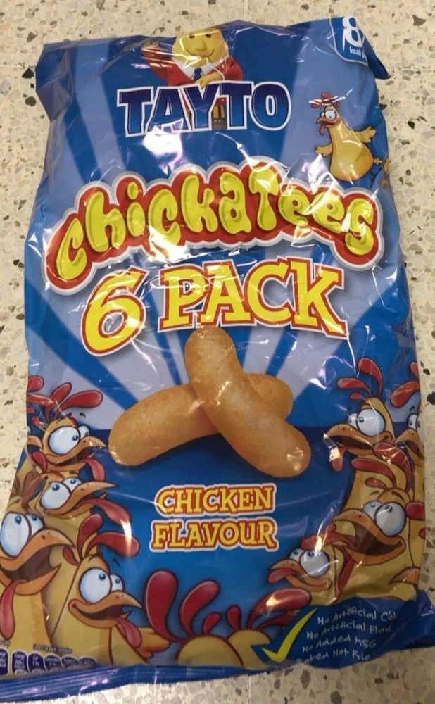 Each pack contains CHICKEN FLAVOUR Salt rates Suga