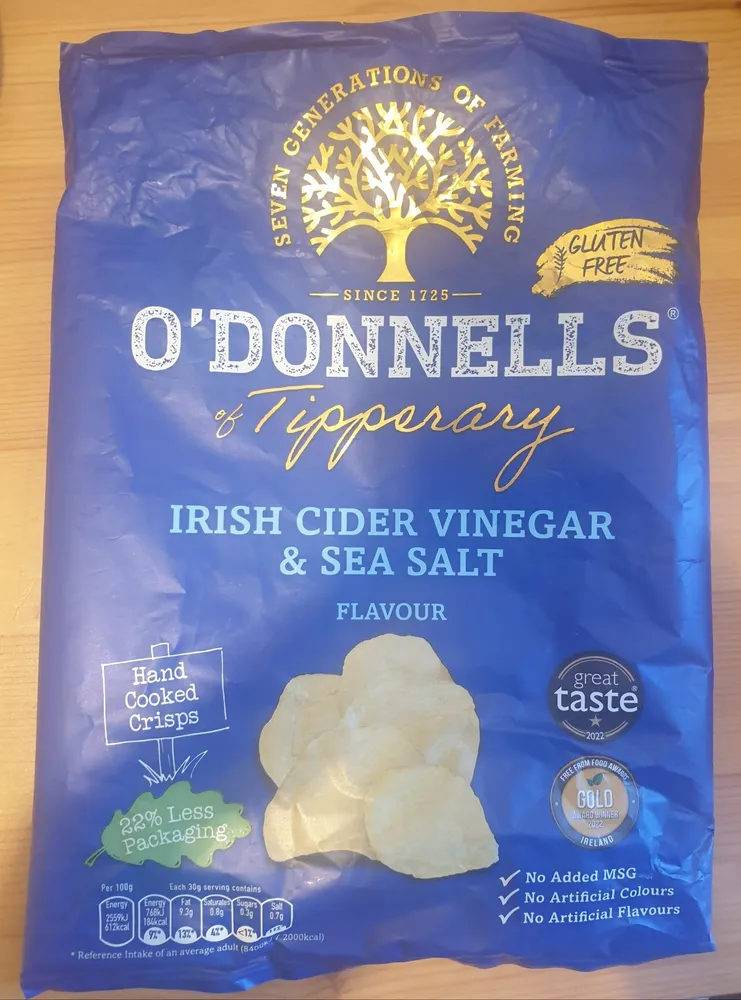 Irish Cider Vinegar And Sea Salt