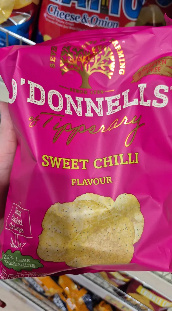 Sweet chili crisps