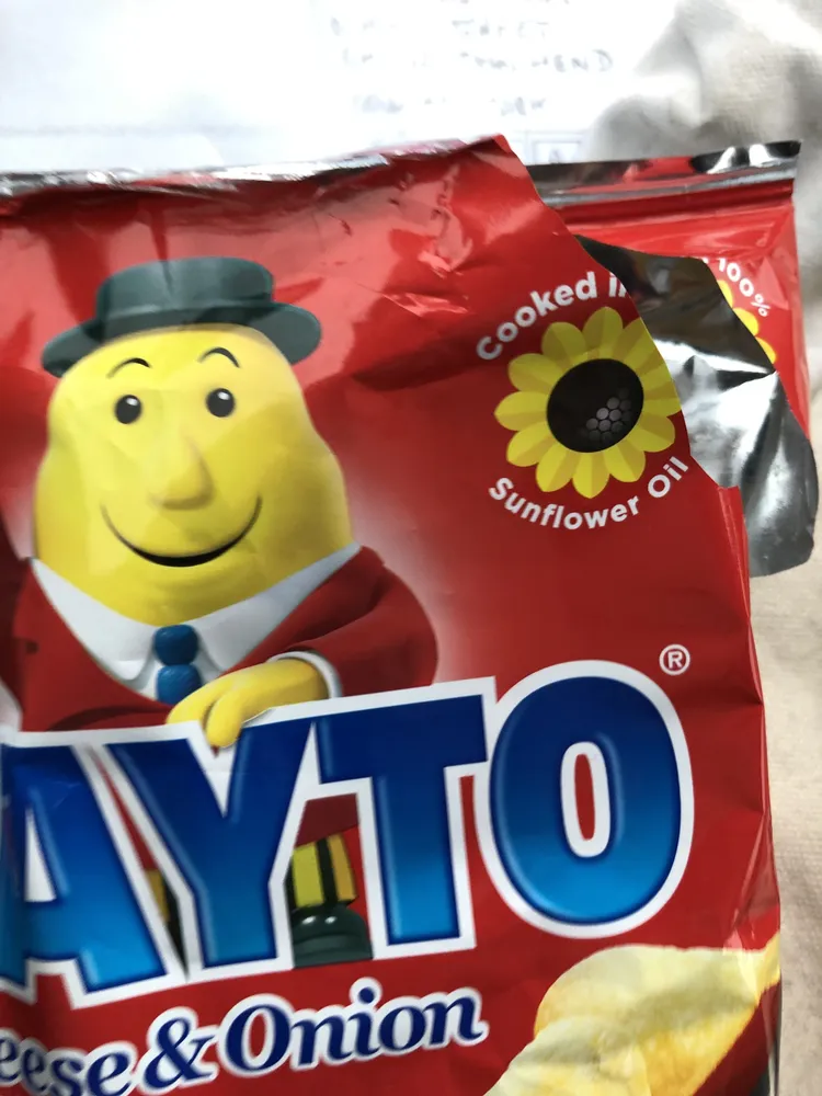 Tayto Cheese & Onion Crisps