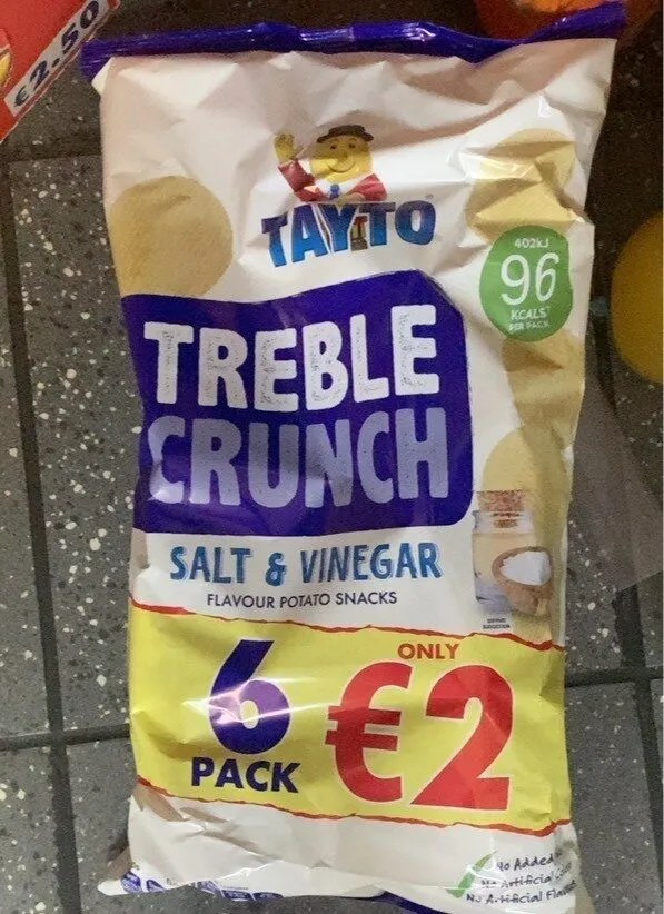 Treble crunch salt and vinegar