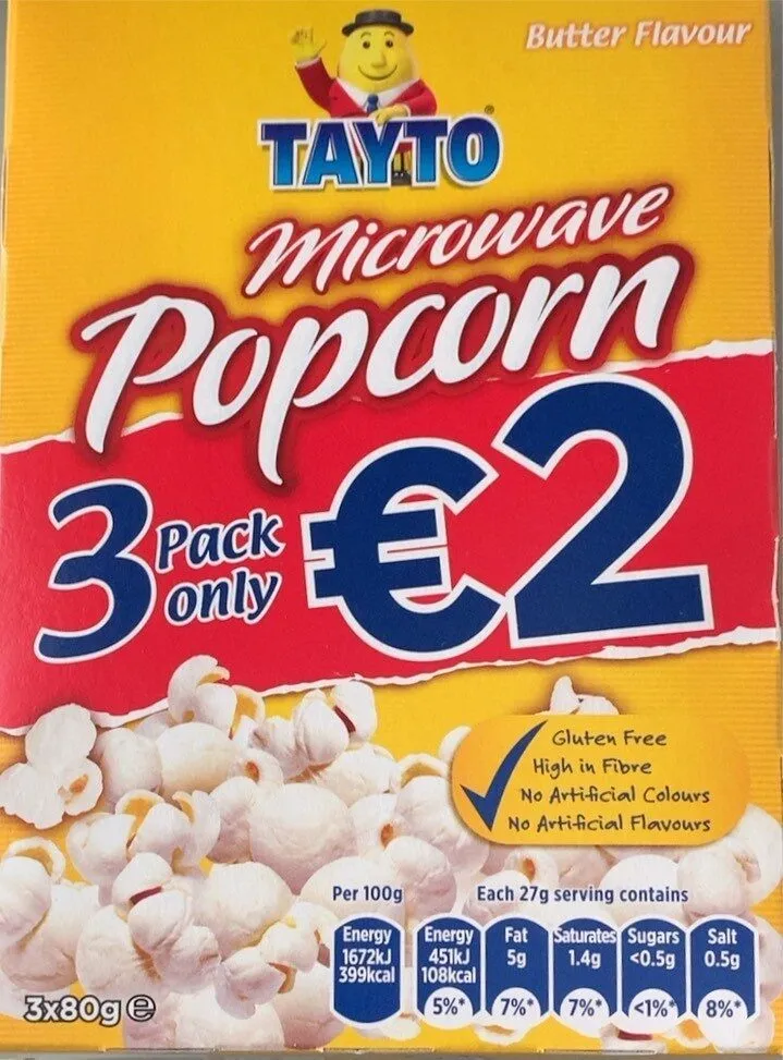 Tayto popcorn