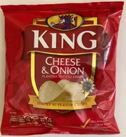 Cheese & Onion crisps