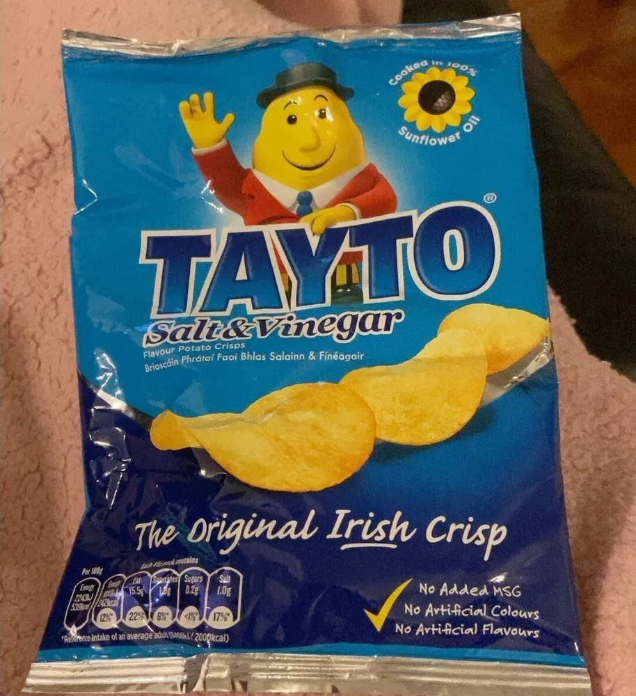 Tayto chips sel et vinaigre