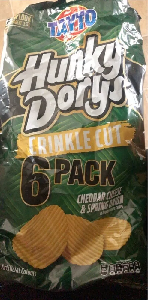 Crinkle Cut Cheddar Cheese & Spring Onion