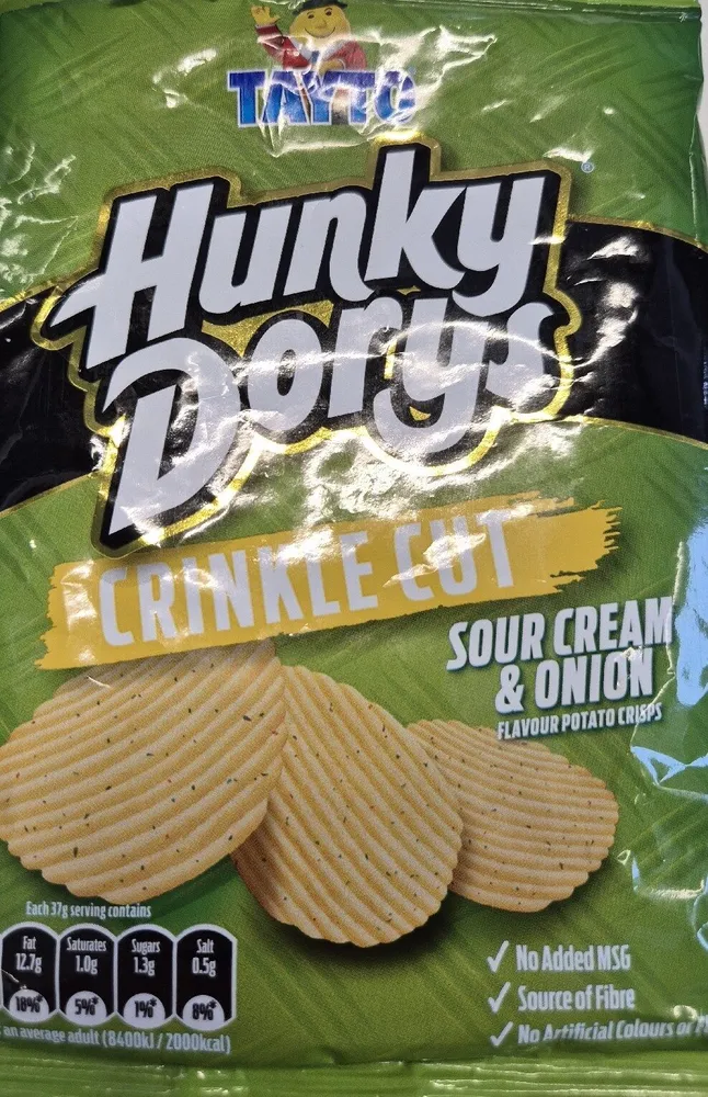 Papas  sour cream and onion