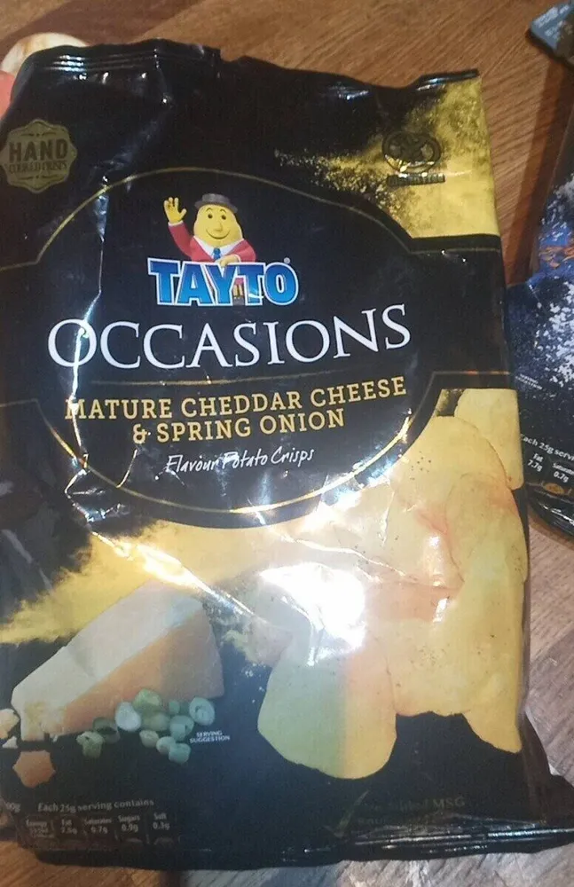 Tayto Occasion Salt and Vinegar Crisps