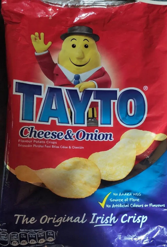 WAY TO Chees & Onion Flour Potato Crisps Briose Ph