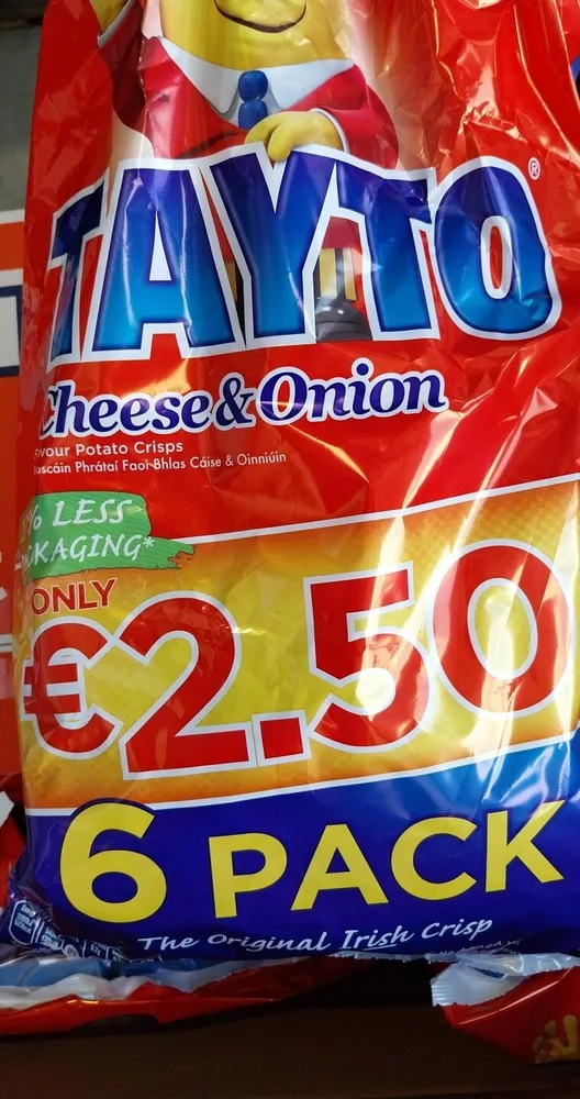 Cheese & Onion Crisps