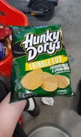 Hunky Dorys Crinkle Cut Cheddar Cheese & Spring Onion Flavour Crinkle Cut Potato Crisps