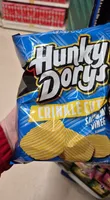 Hunky Dorys Crinkle Cut Salt & Malt Vinegar Flavour Potato Crisps