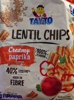 Paprika Lentil Crisps