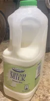 Farm fresh whole milk