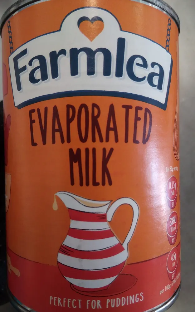 Farmlea Evaporated milk
