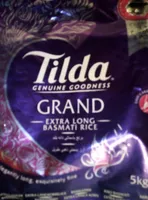 Tilda Grand Extra Long Grain Rice (5KG)