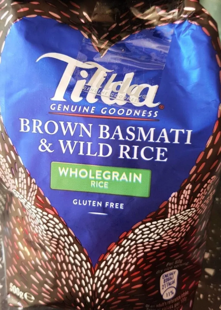 Brown basmati and wild rice