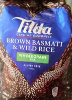 Brown basmati and wild rice