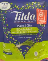 Edamame spring onion & wasabi