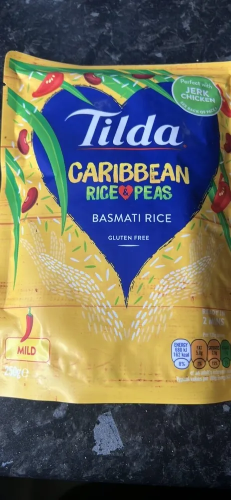 CARIBBEAN RICE & PEAS BASMATI RICE