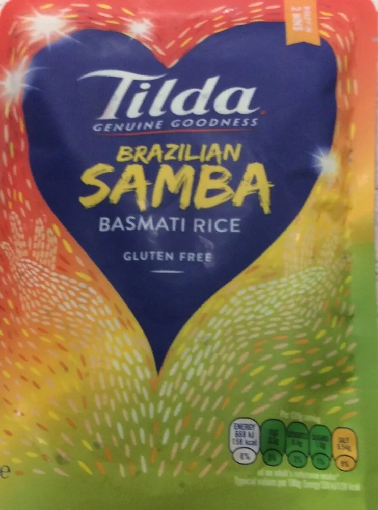 Tilda Brazilian samba basmati rice