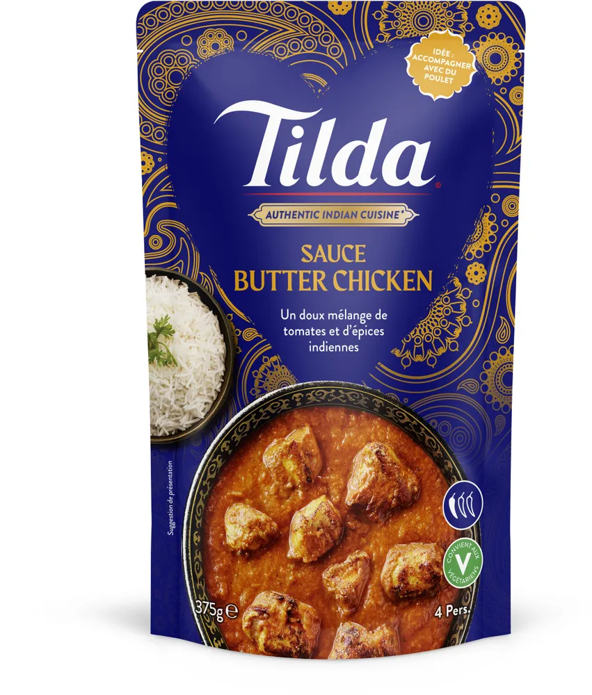 Tilda sauce butter chicken 375g