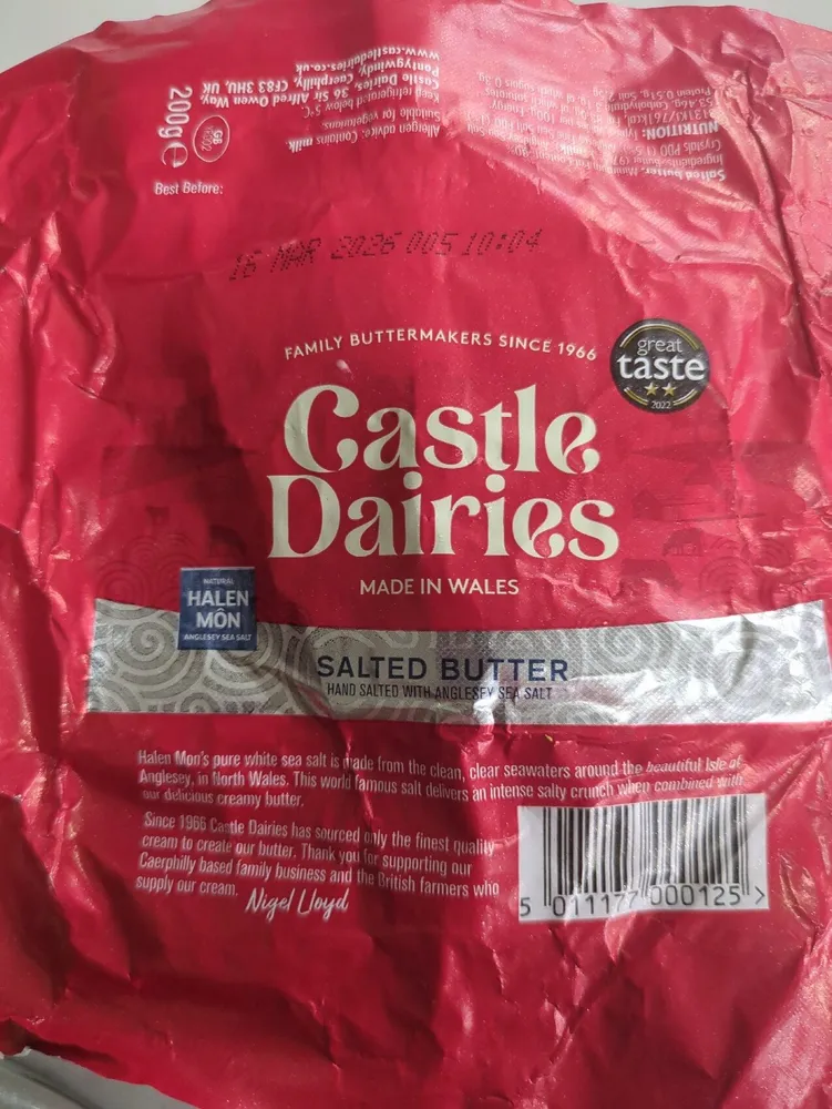 Salted Welsh Butter