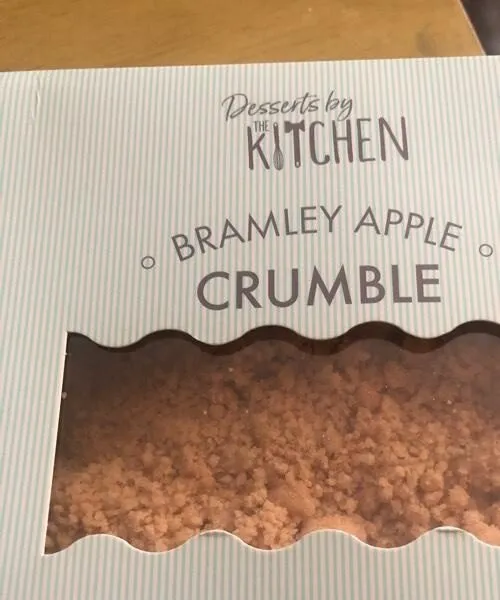 Bramley Apple Crumble