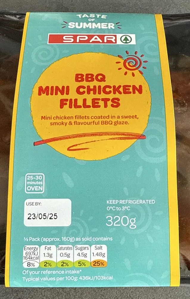 BBQ mini Chicken Fillets