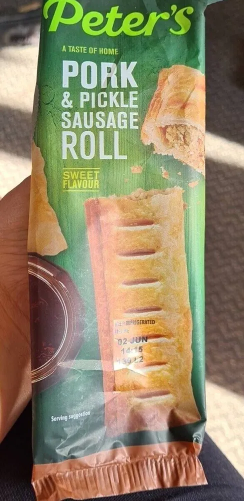 Pork & Pickle Sausage Roll