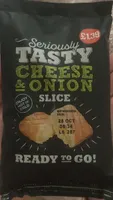 Cheese and onion slice