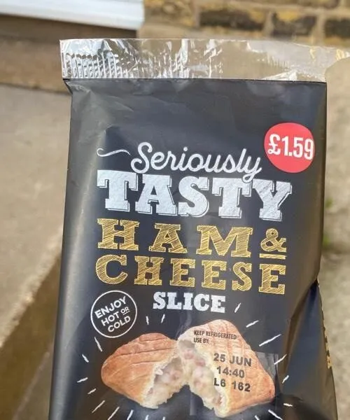 Ham & cheese slice