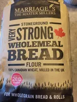 Very strong wholemeal bread flour