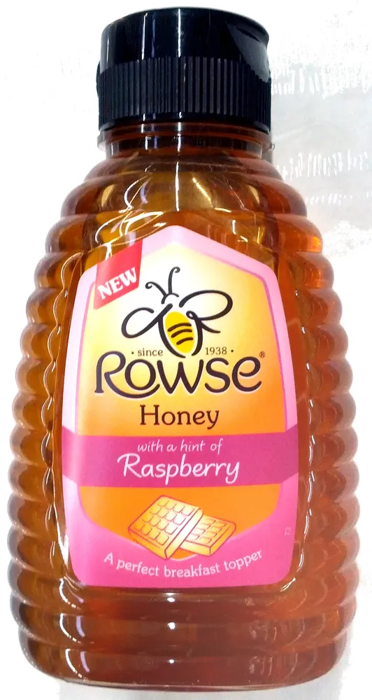 Honey with a hint of Raspberry