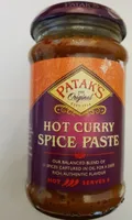 Curry Paste Extra Hot Patak's 283G Royaume-uni