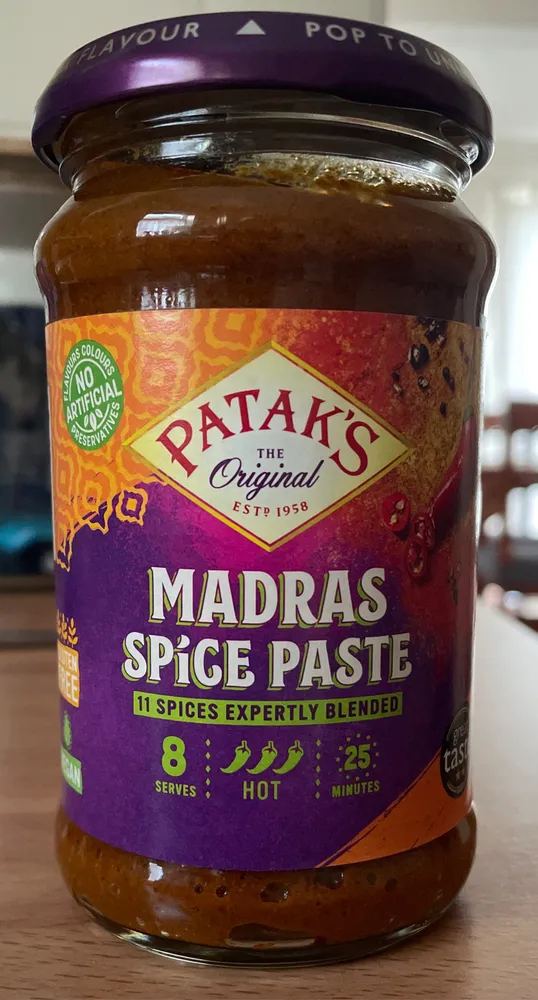 Patak's Madras Spice Paste