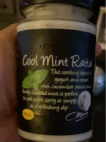 Cool mint raita