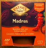 Madras - concentré d'épices pour curry indien