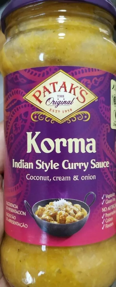 Salsa india Korma