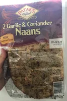 2 Garlic & Coriander Naans