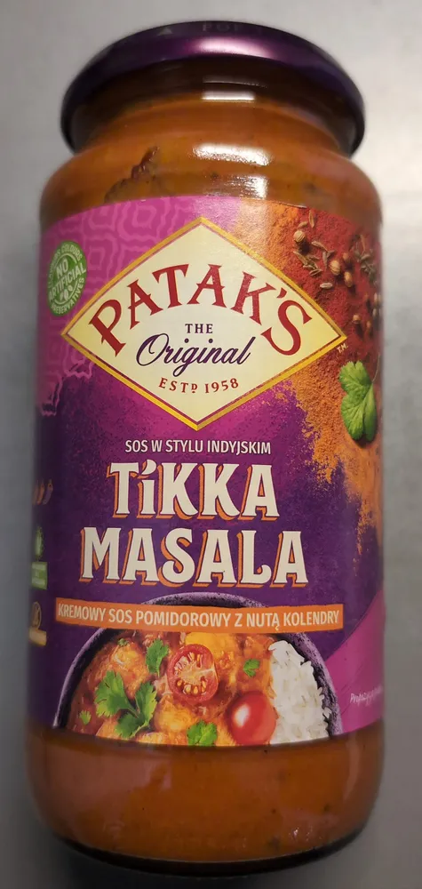 Sos w stylu indyjskim Tomka Masala