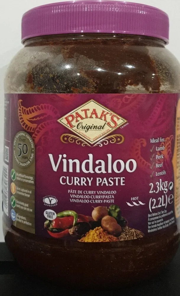 Pâte de curry Vindaloo