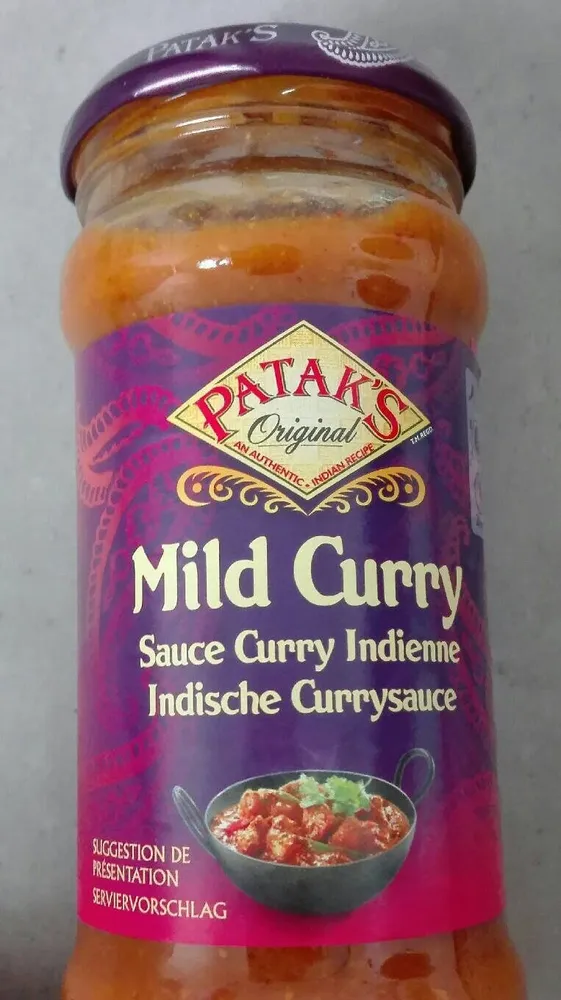 Original Mild Curry Sauce Curry Indienne